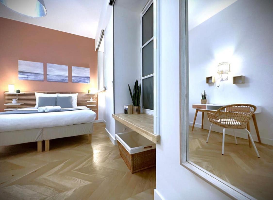 Hypercentre Appart 2 A 4 Pers, Calme & Cosy Avec Terrasse Privee Нант Экстерьер фото