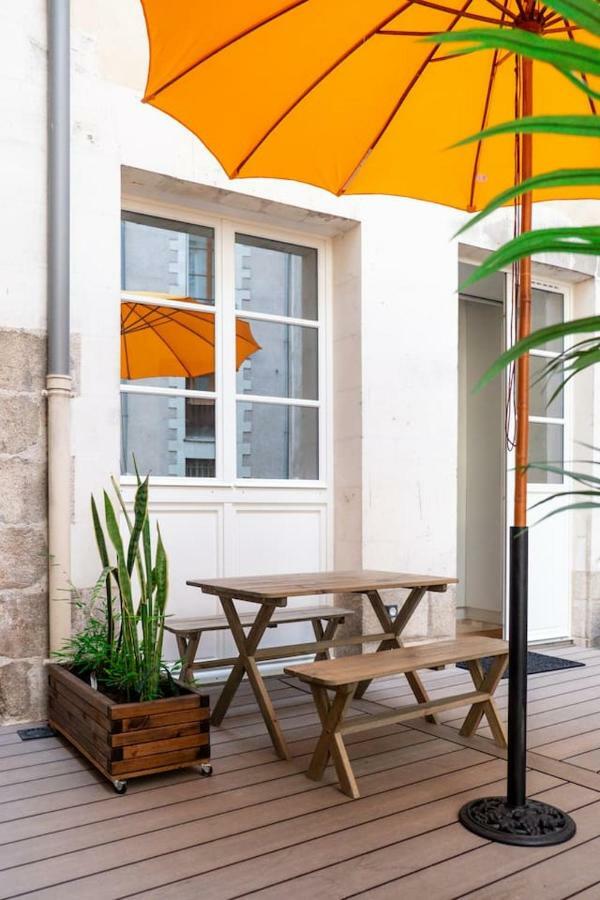 Hypercentre Appart 2 A 4 Pers, Calme & Cosy Avec Terrasse Privee Нант Экстерьер фото
